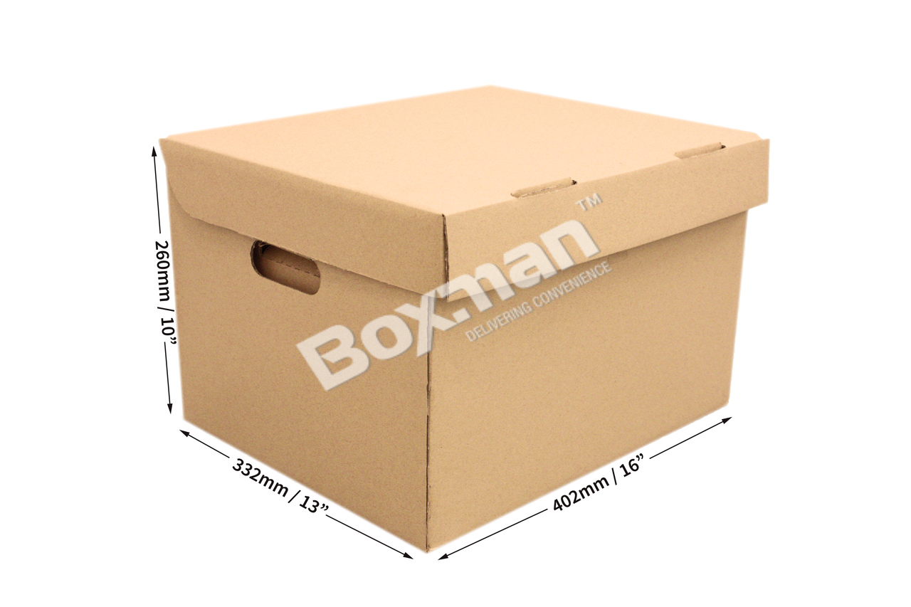 Storage Document Archive File Box (5 pcs) Malaysia